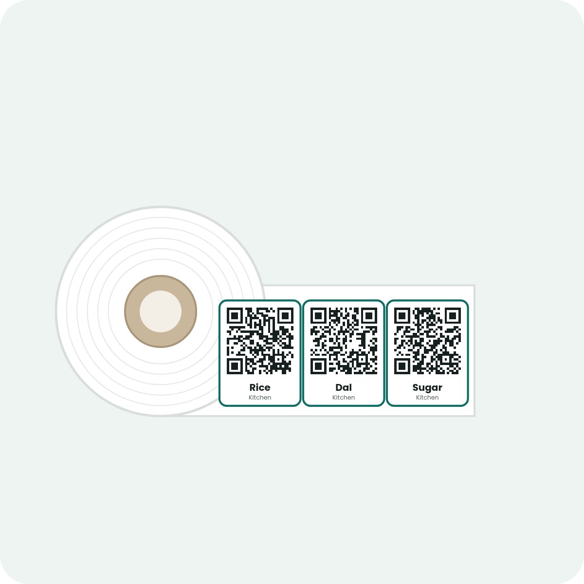 Everyday QR roll